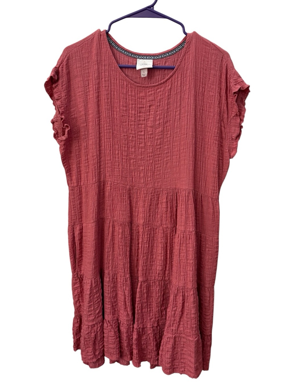 Knox Rose Pink Dress Size Large